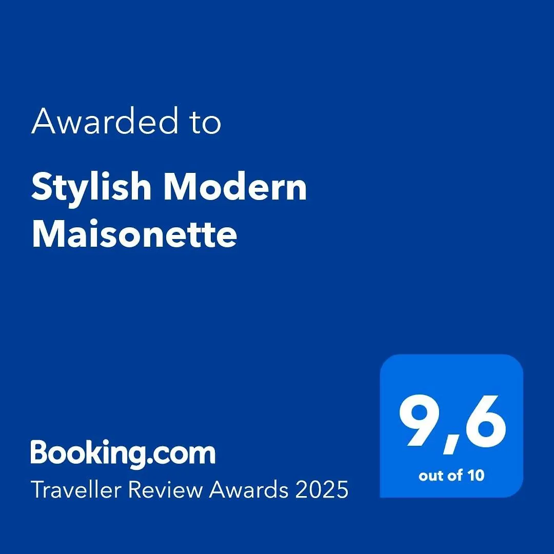 Stylish Modern Maisonette Thessaloniki Greece